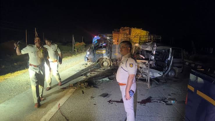 Koppal Road Accident Leaves Three Dead After Bike Hits Tata Ace