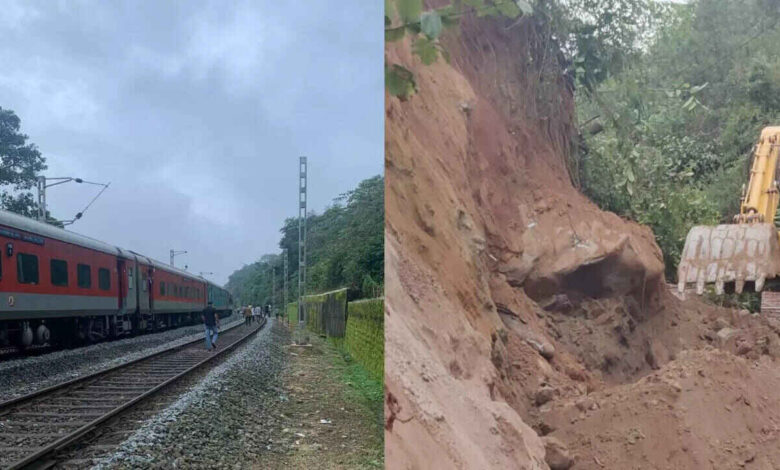 Landslide Disrupts Bengaluru Coastal Railway Services as Multiple Trains Face Cancellation and Partial Termination