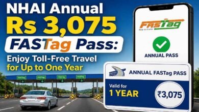 NHAI Annual Rs 3,075 FASTag Pass: Enjoy Toll-Free Travel for Up to One Year