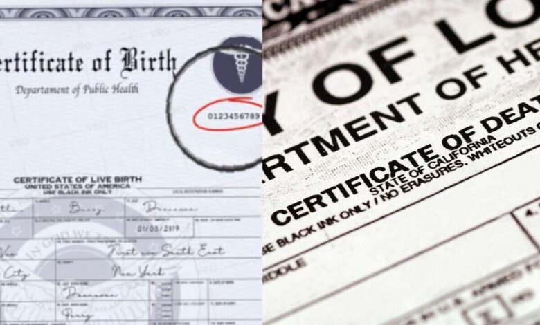 New Birth and Death Certificate Rules Approved With Stricter Registration Process and Online Application Guide