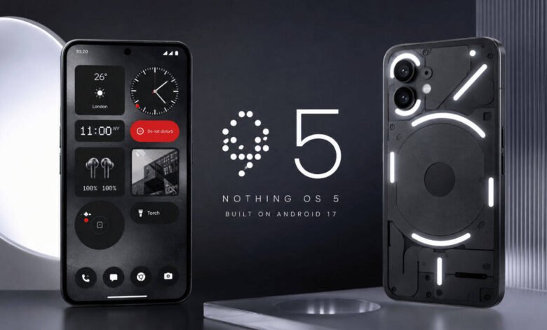 Nothing OS 5.0 Update Set to Bring Major Changes to Supported Phones
