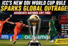 ICC’s New ODI World Cup Rules Spark Global Outrage: Associate Nations Cry Foul