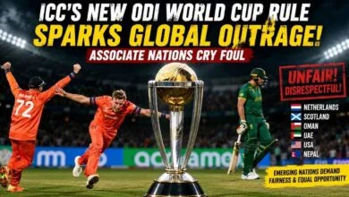 ICC's New ODI World Cup Rules Spark Global Outrage: Associate Nations Cry Foul