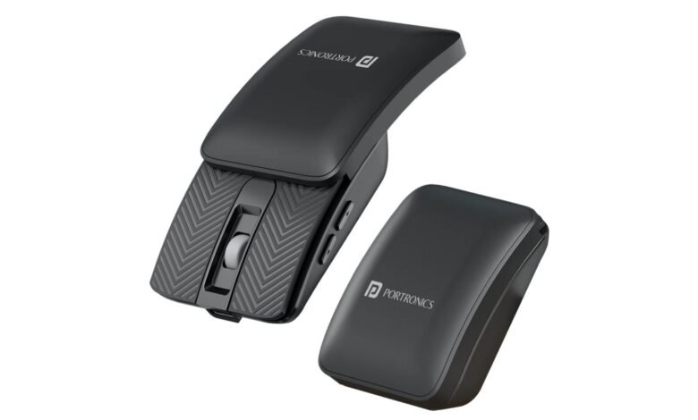 Portronics Toad Fold Wireless Mouse Launched at ₹899 With Foldable Design