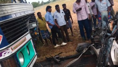Six Karnataka Workers Killed in Telangana Tanker Auto Crash