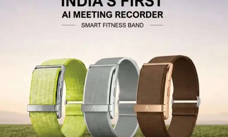 URBAN ARC NOTE AI Fitness Band Launches With 16 Hour Recording
