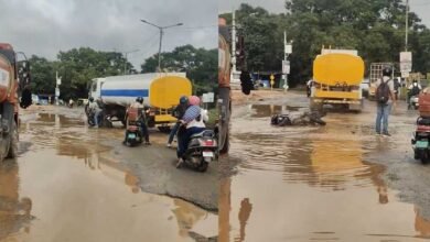 Water Tanker Runs Over Bike in Bengaluru, Rider Escapes and Driver Arrested