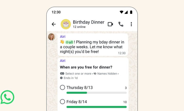 WhatsApp Introduces Smarter Group Features With Private Polls and Instant Mini Groups