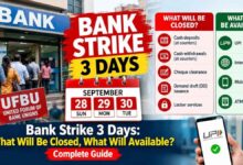 Bank Strike 3 Days: What Will Be Closed, What Will Available? Complete Guide