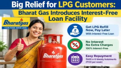 Big Relief for LPG Customers: Bharat Gas Introduces Interest-Free Credit for Cylinder Refills
