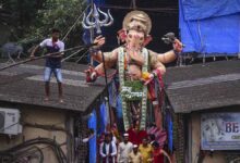 Ganesh Idol Procession Accident in Hosapete Leaves Two Injured