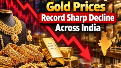 Gold Prices Record Sharp Decline Across India: Check Today Rates