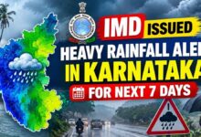 IMD Issued Heavy Rainfall Alert In Karnataka For Next 7 Days