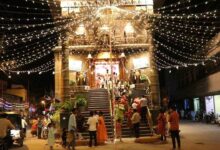 Kalaburagi Ganesh Festival Brings Kedarnath Temple Theme to City