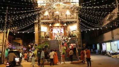 Kalaburagi Ganesh Festival Brings Kedarnath Temple Theme to City