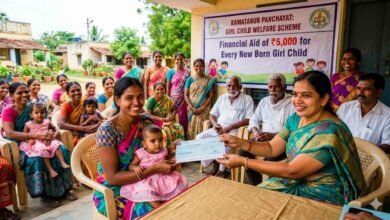Kamatanur Panchayat Offers Rs 5,000 For Every Girl Child Under New Scheme