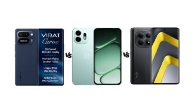 Lava Virat Curve 5G vs OnePlus N6 vs Poco M8 5G