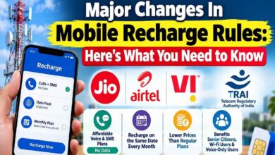 Major Changes In Mobile Recharge Rules: Hereβs What You Need to Know