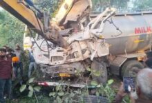 Mandya Road Accident Kills Three as Milk Tanker Hits Scooter