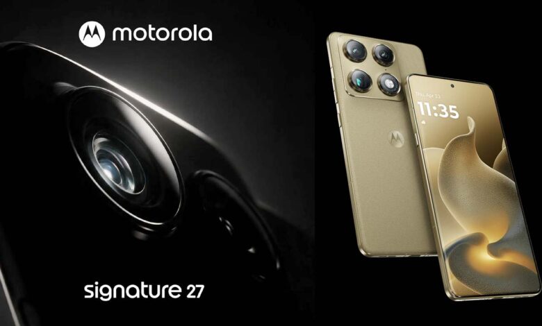 Motorola Signature 27 Launch Set for September 22 With 200MP Camera