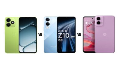 OnePlus N6 Lite vs iQOO Z10 Lite 5G vs Samsung Galaxy A06 5G
