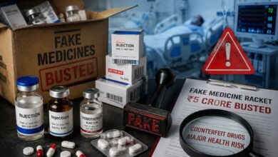 Prashant Ranjan Babu Arrested at Bengaluru Airport in Fake Medicine Case