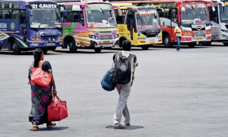 Private Buses Face 3756 Cases During Karnataka Ganesh Festival Checks