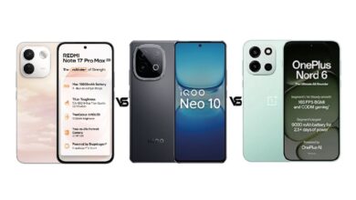 Redmi Note 17 Pro Max 5G vs iQOO Neo 10 vs OnePlus Nord 6