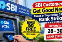 SBI Customers Get Good News Ahead of September 28–30 Bank Strike