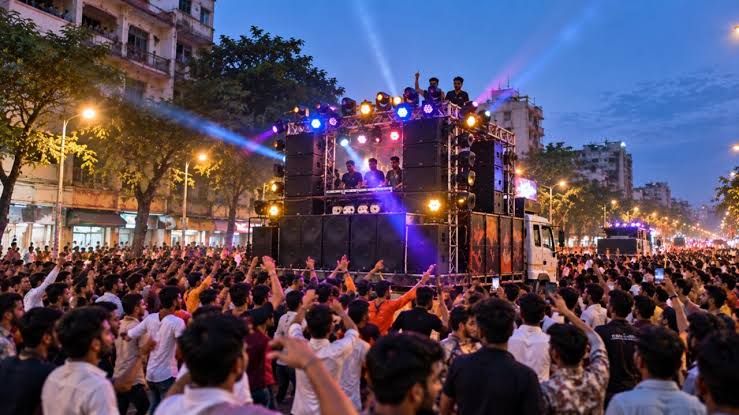 Six DJ Owners Booked Over Alleged Rule Violation During Ganesh Procession