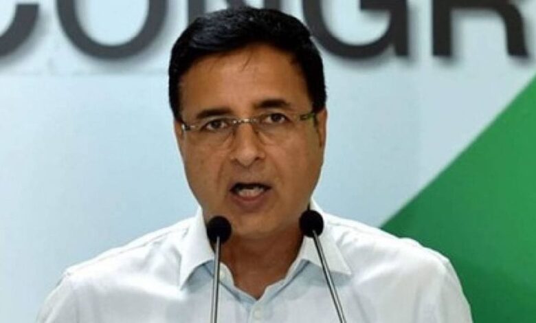 Surjewala Criticises UPI Charges and Defends Karnataka Congress Leaders