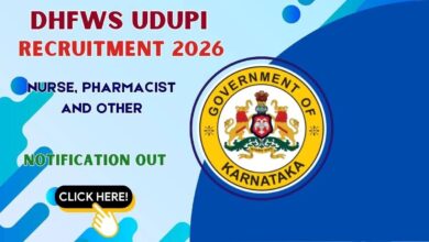 Udupi Health Department Recruitment 2026 for Three Posts