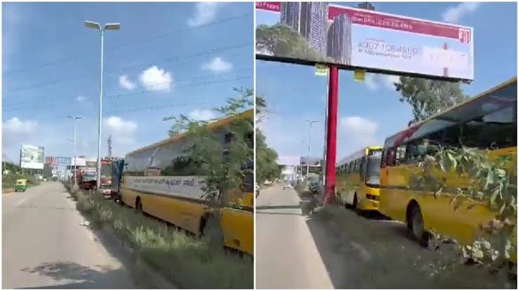 Varthur Gunjur Traffic Leaves Bengaluru Students Stuck for Hours