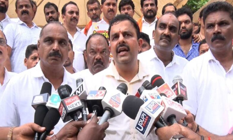 Karkala BJP Protest: Party Slams Congress Government Over Governance Failures