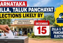 Karnataka Zilla, Taluk Panchayat Elections Likely by December 15
