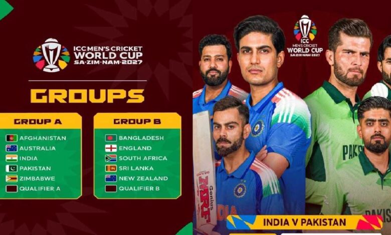 ODI World Cup 2027 Full Schedule: India vs Pakistan Match on October 10