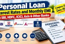 Personal Loan Interest Rates and Monthly EMI at SBI, HDFC, ICICI, Axis & Other Banks