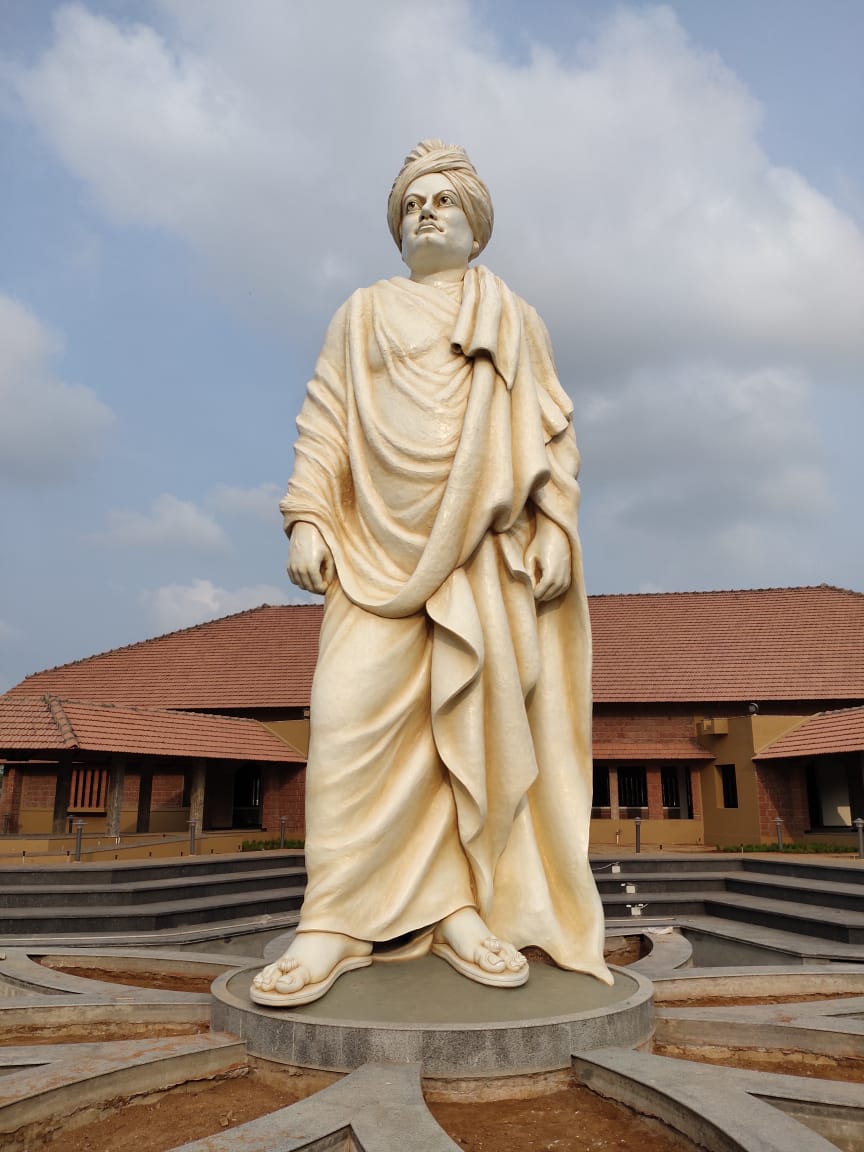 world's tallest statue of Swami Vivekananda has been Unveiling Tommarow