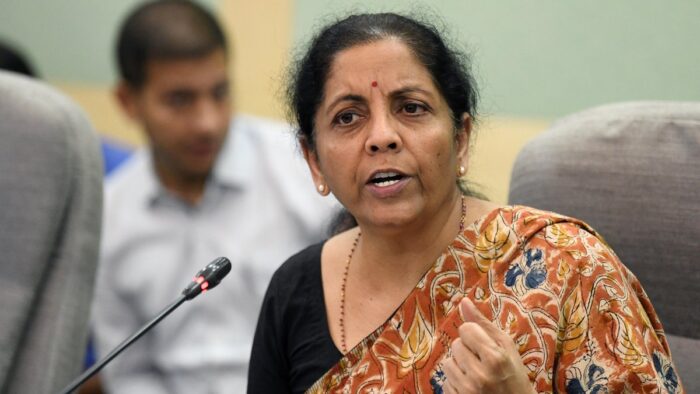 Finance Minister Nirmala Sitharaman admitted to AIIMS today