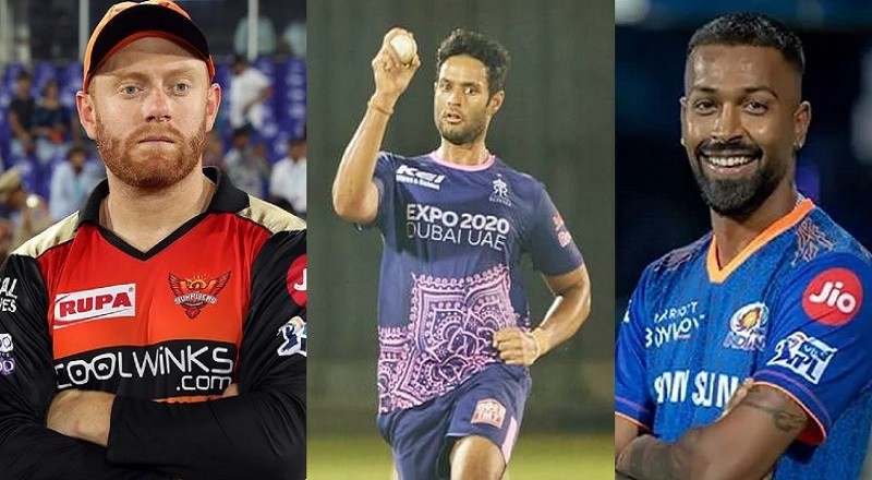 Hardik Pandya, Bairstow and Shivam Dube play for Mumbai Indians in IPL 2022
