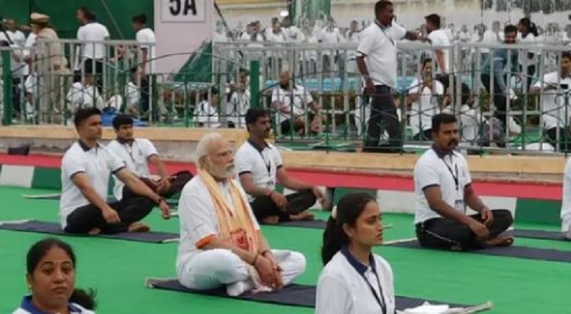 International Yoga Day 2022: PM Modi beautiful words on celebration