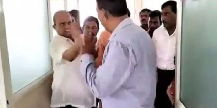Karnataka MLA slammed for slapping college principal
