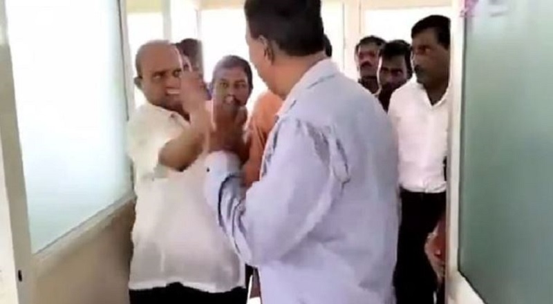 Karnataka MLA slammed for slapping college principal