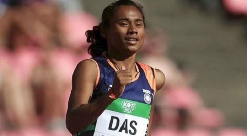 Commonwealth Games 2022: Hima Das Gold Medal 400m Video viral