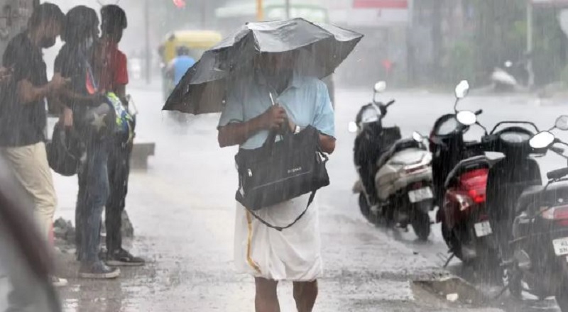 Heavy rainfall and thunder alert in Kerala for next 5 days