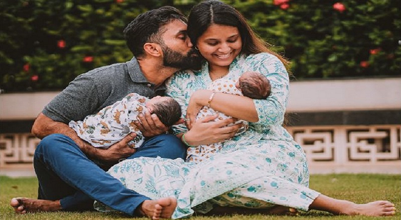 Dinesh karthik wife, twin baby mother win bronze in CWG 2022