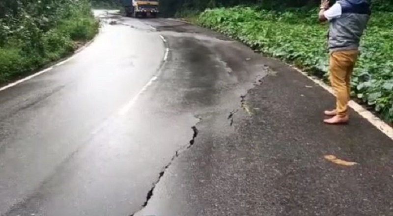 Heavy Rain in Kodagu: National highway collapsed, Madikeri-Mangaluru road closed