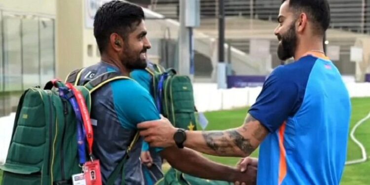 Virat Kohli met the Pakistan captain before the Asia Cup high voltage match