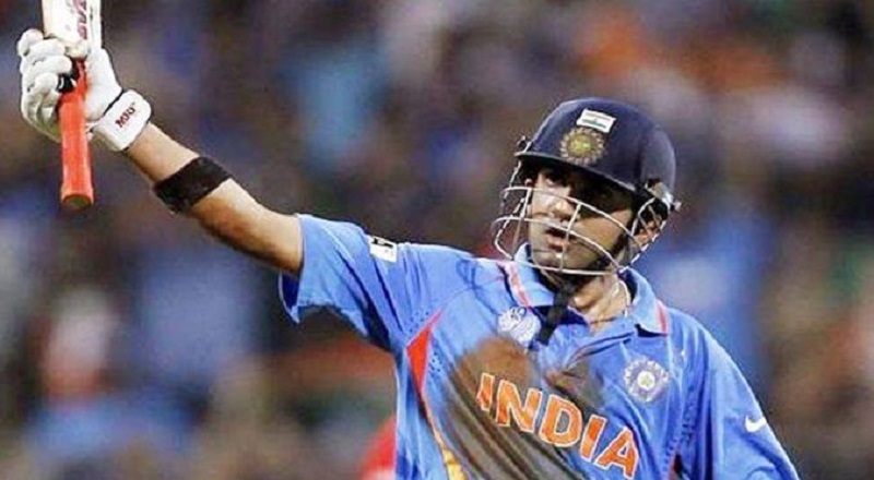 World Cup hero, MP Gautam Gambhir will play for India again