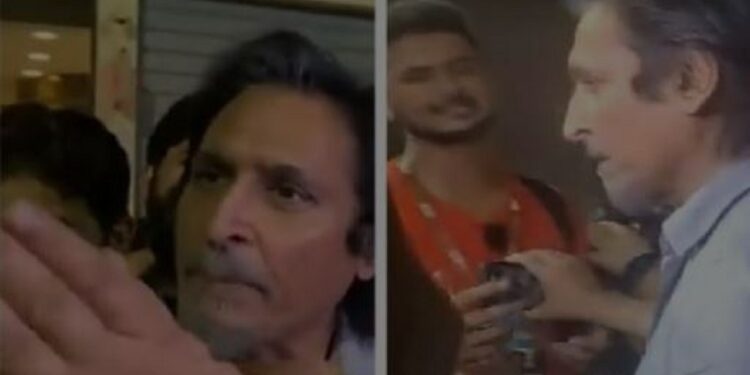 Asia Cup 2022: Ramiz Raja snatch Indian journalist phone, Video Viral